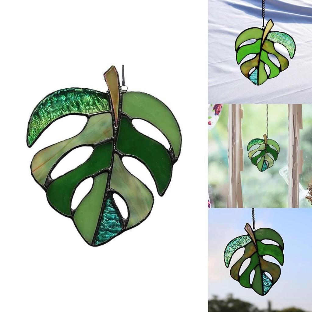 Monstera Blatt Sonnenfänger Aus Acrylmaterial Für Wandkunst Geschenk Und Feiertagsfeier