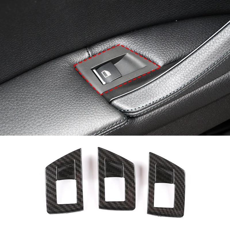 For BMW 5 Series F10 2011-2017 ABS Carbon Fiber Interior Kit Dashboard Console Gear Shift Panel Decoration Cover Trim Stickers