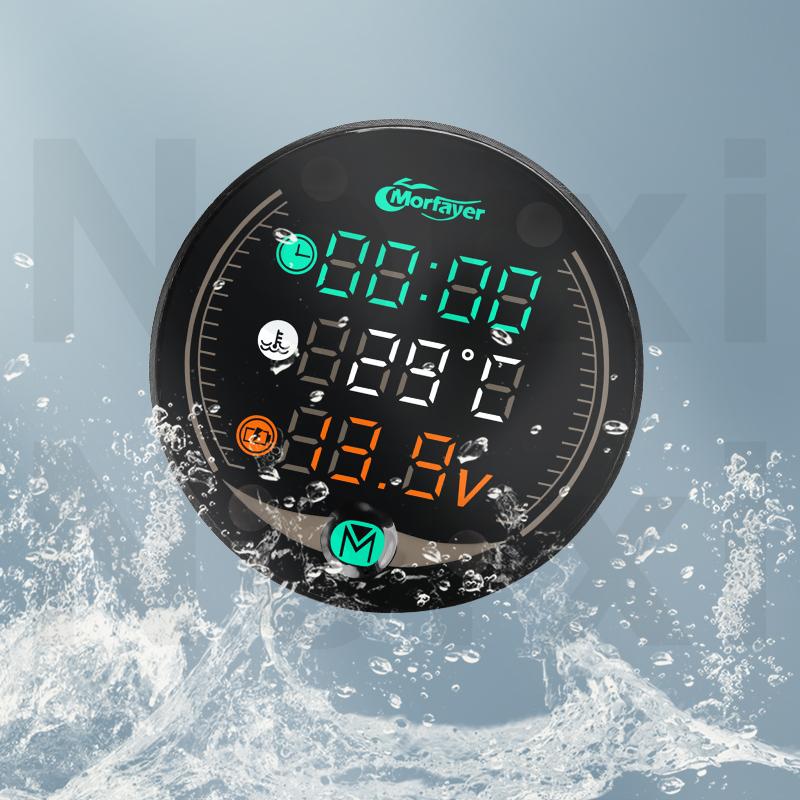 Motorcycle electronics For NMAX PCX XMAX 125 250 300 XJ6 CB650F AEROX Water Temperature Hour counter meter engine hours