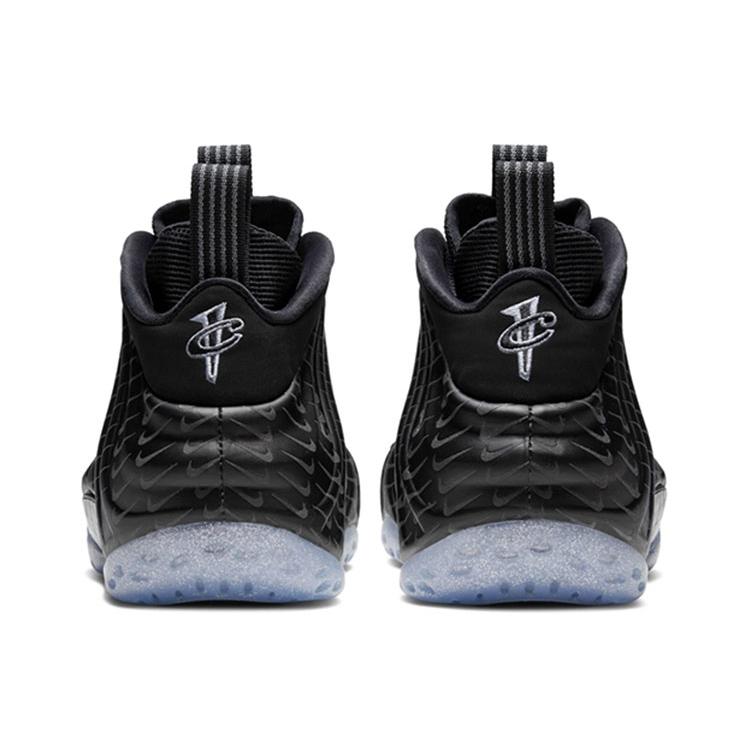 New Nike Air Foamposite One All Over Swoosh Black CV0369-001