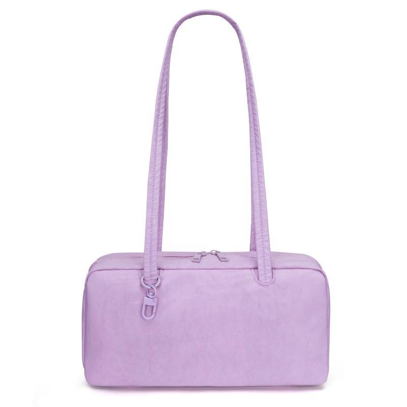 Minimalistická nylonová taška přes rameno s velkou kapacitou Tote Bag pro ženy na denní dojíždění, nákupy, výlety, dárky pro dívky