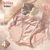 Ordifen Luxurious Seamless Lace Mid-Rise Briefs