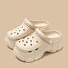 Stoere Platform Klomp Sandalen Dames Zomer Zacht Dikke Bodem Strand Tuin Schoenen Vrouw Slippers Antislip EVA Sleehak Slippers
