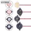 Wired Active Buzzer Assortment Kit 3-24V SFM-20B/SFM-27 (White/Black)/SHD4216  DC Continuous Sound for Alarm Systems & Arduino