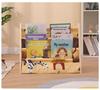 Solid Wood Kids' Multi-layer Bookshelf & Organizer
