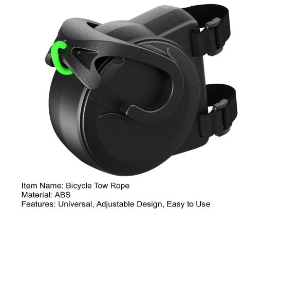Bicycle Tow Rope Flexible Retractable Bike Tractor Portable Easy To Use Mountain Bike Parent-Child Pull Rope Towing Trailer Cycling Tool