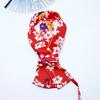 Women's Kimono Collar Support Accessory for Traditional Japanese Dress Core Collar Lining with Flower Print Kimono Belt