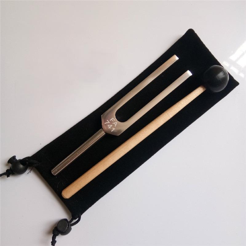 Multiple Frequencies Silver Tuning Fork Aluminum Sound Healing Therapy Resonance Tuning Forks for Healing Musical Instrument Percussion