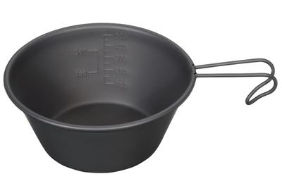 Captain Stag Sierra Cup Stainless Steel Big Color Sierra Cup 630ml Stainless Steel Made In Japan Okitsumo Black Tsubame-Sanjo UH-70