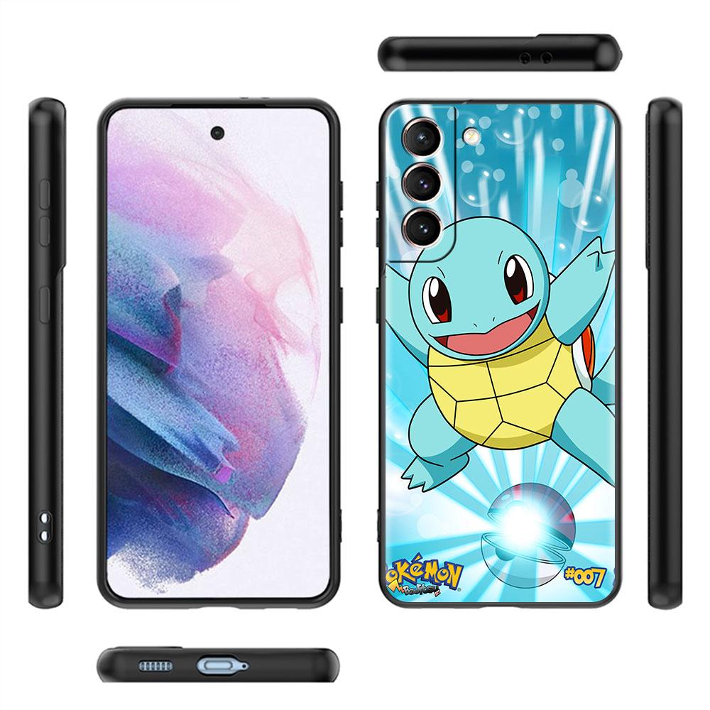 Silicone Case For Samsung Galaxy S20 FE S21 Plus S22 Ultra S10 S10e S24 S23 5G TPU Soft Phone Cover Pokemon Monster Capa