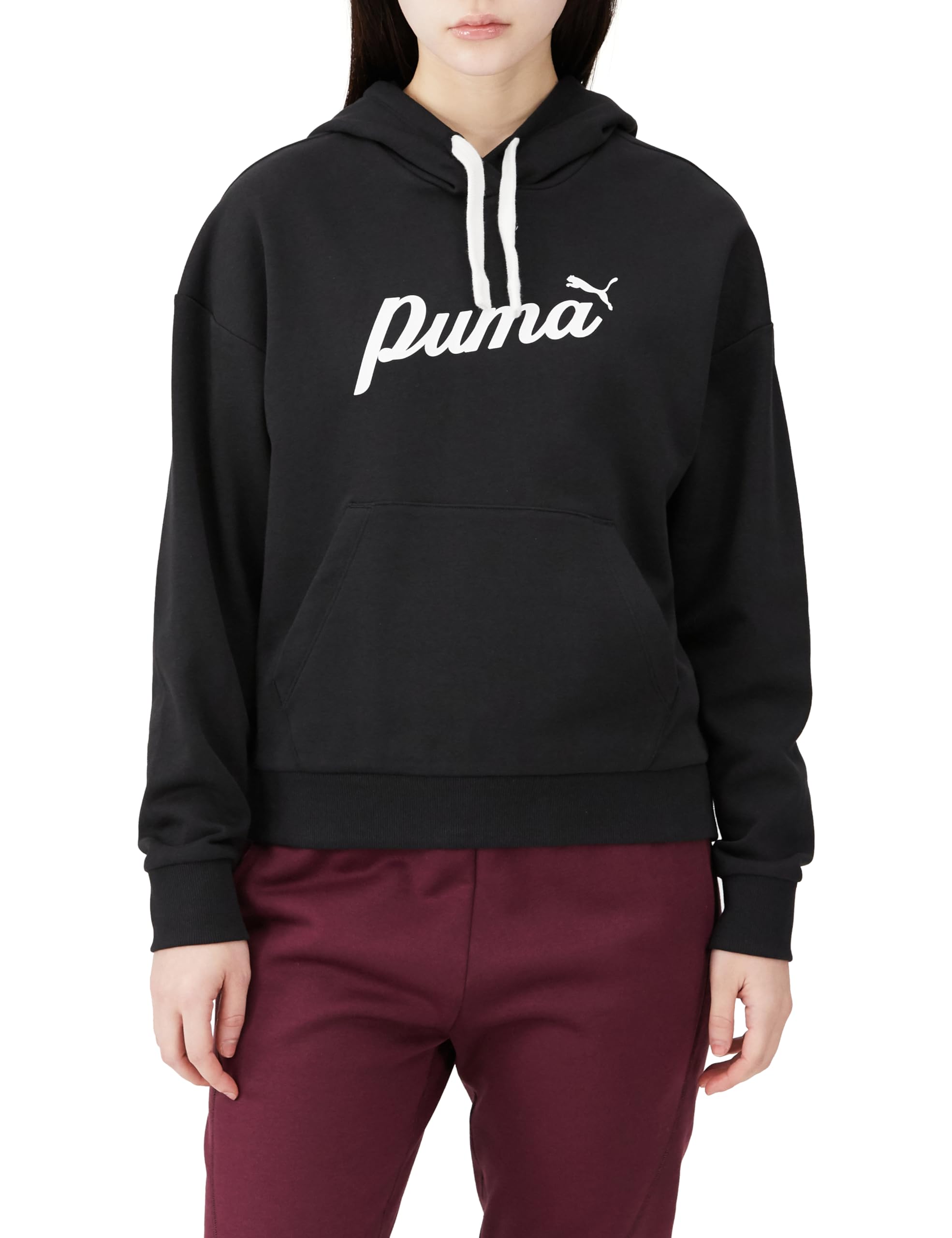 

PUMA BLOSSOM Graphic Hoodie Black ESS+ Sweatshirt, 681155, Women s, Spring/Summer 2024, (01)