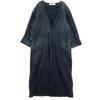 GALERIE VIE Made In Japan Long Sleeve No Color Coat 36 Navy System Women Used