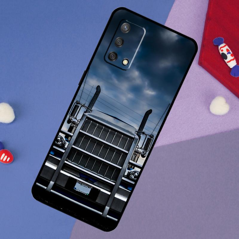 

Cool Heavy Truck Car Case For Oppo A60 A80 A40 A6 A5 Pro A15 A16 A17 A57 A94 A74 A54 A76 A96 A18 A38 A58 A78 A98 OPPO A15
