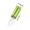 Golf Divot Repair Tool Grooves Cleaner Golf Fork Lawn Maintenance Repair Tool Foldable Pitchforks Turf Tool Enduring