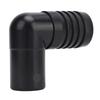 Bilge Pump Drain Connector 360 Degrees  Rotatable ABS Drain Hose Fitting for G1100 Bilge Pump Black