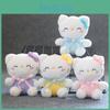 Soft Plush Short Cat Doll Stuffed Animal Keychain Gift For Girls