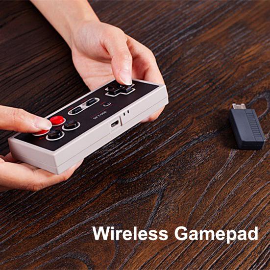 

Мини-геймпад N30, беспроводная технология 2,4G, управление игрой, удобная ручка, функция турбо, беспроводной геймпад для игровой консоли NES 8Bitdo