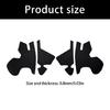 Sweatproof Silicone Gaming Handle Grips Tape Sticker Wireless Controller Adhesive Sticker for 5