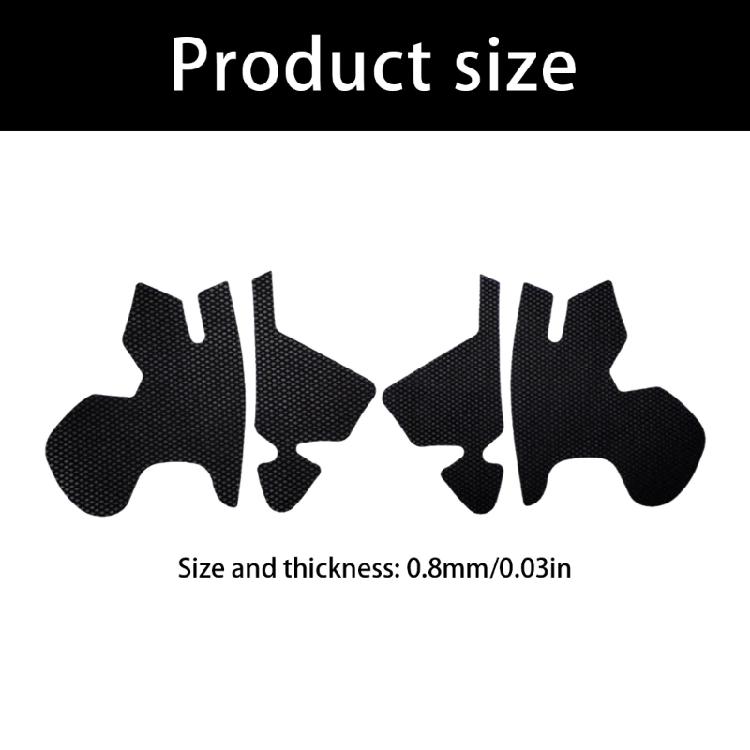Sweatproof Silicone Gaming Handle Grips Tape Sticker Wireless Controller Adhesive Sticker for 5