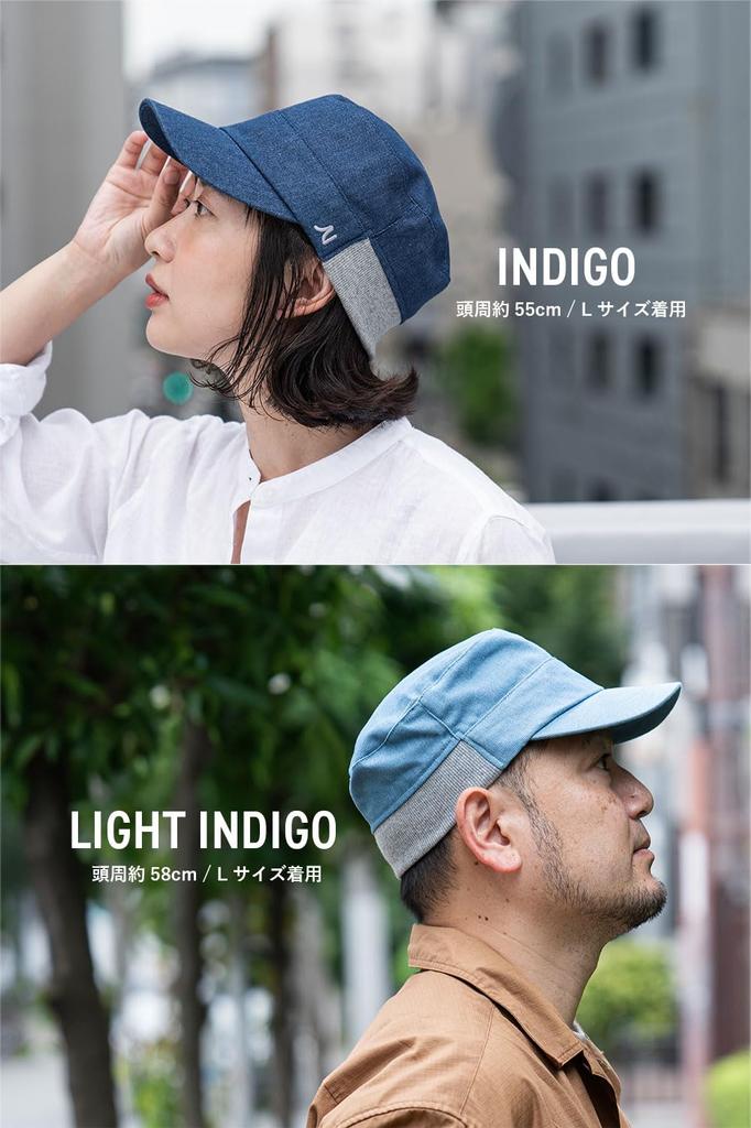 Nakota Denim Work Rib and Plus Deep Solid Denim Work Rib XL Light Indigo Cap, Men's Women's, Size, Summer, Autumn, Winter, Comfortable, Fit, Color,