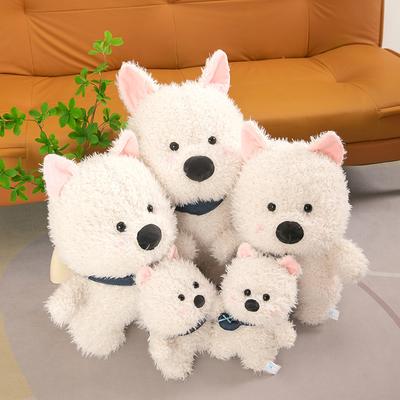 Κουτάβι West Highland Κουκλάκι Βελούδινο Κουκλάκι Κουκλάκι Χαριτωμένο Κουκλάκι Δώρο Διακοπών Γενεθλίων Διακοσμητικό Μαξιλάρι