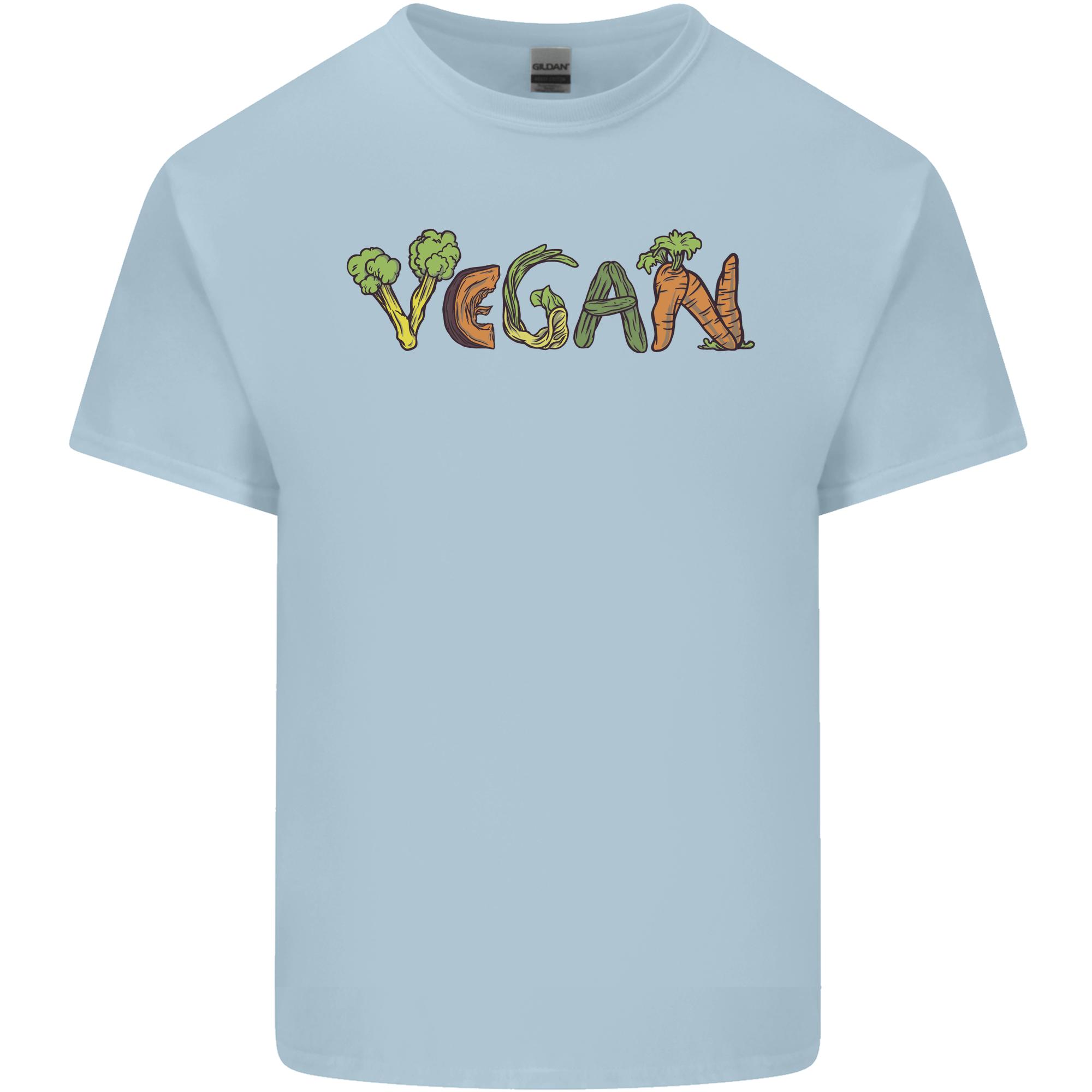 Vegan Vegetables Unisexs Light Cotton TShirt S