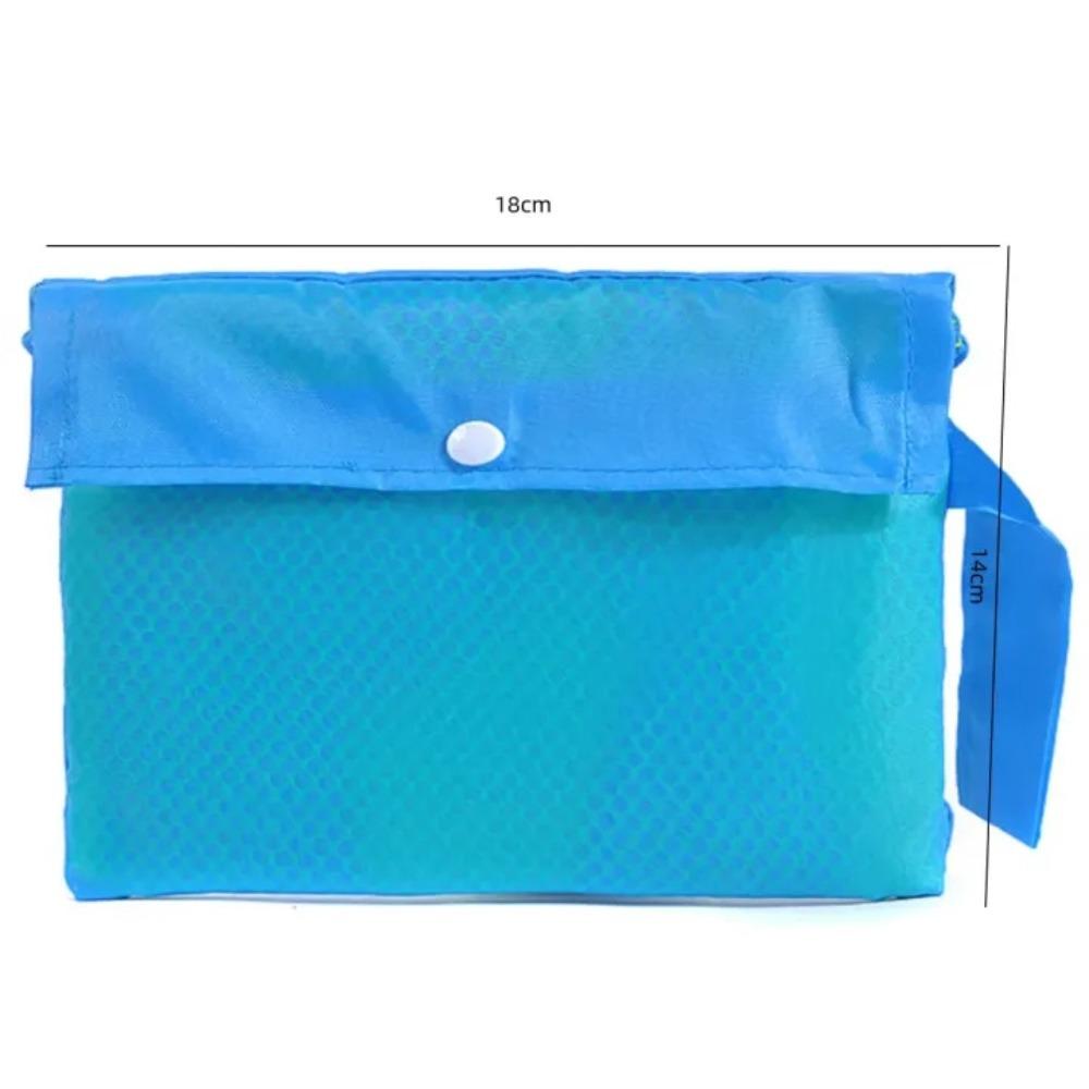 Large Mesh Beach Bag Polyester Breathable Foldable Toy Mesh Bag for Outdoor Travel Swimming Fitness Single Shoulder Handbag
