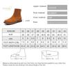 Fashion AIYUQI Women Chelsea Boots 2025 Autumn Winter New British Style Fashion Short Boots Women Suede Slip-on Ankle Boots Women