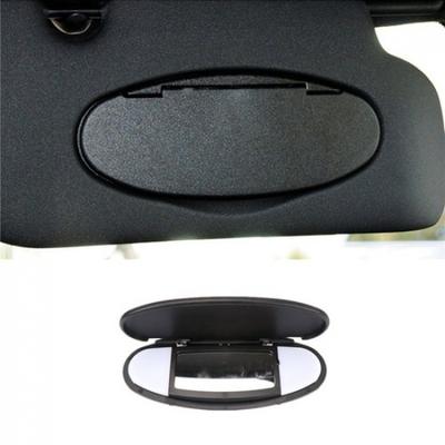 For BMW MINI Cooper R55 R56 R60 2007-14 Black Sun Visor Mirror Cover Trim