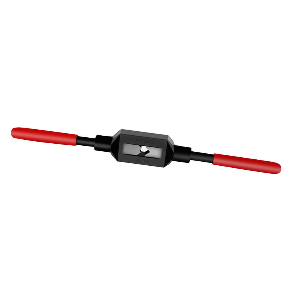 Tap Wrench High Speed Steel Secure Clamping Adjustable Tap Wrench Handle for M1 M8 Taps M1 M8