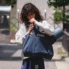 COTTON LOGO BIG BAG [NAVY]