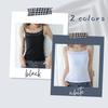 Smooth Lace Camisole Set of 4 Soft Fabric for Everyday Wear Snow [bluesel] - Comfortable, Comfortable, (XL, White)