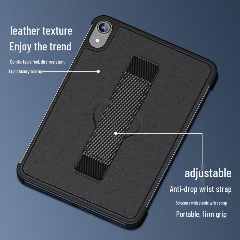 iPad Mini 6/7 Handheld Anti-Drop Protective Leather Case
