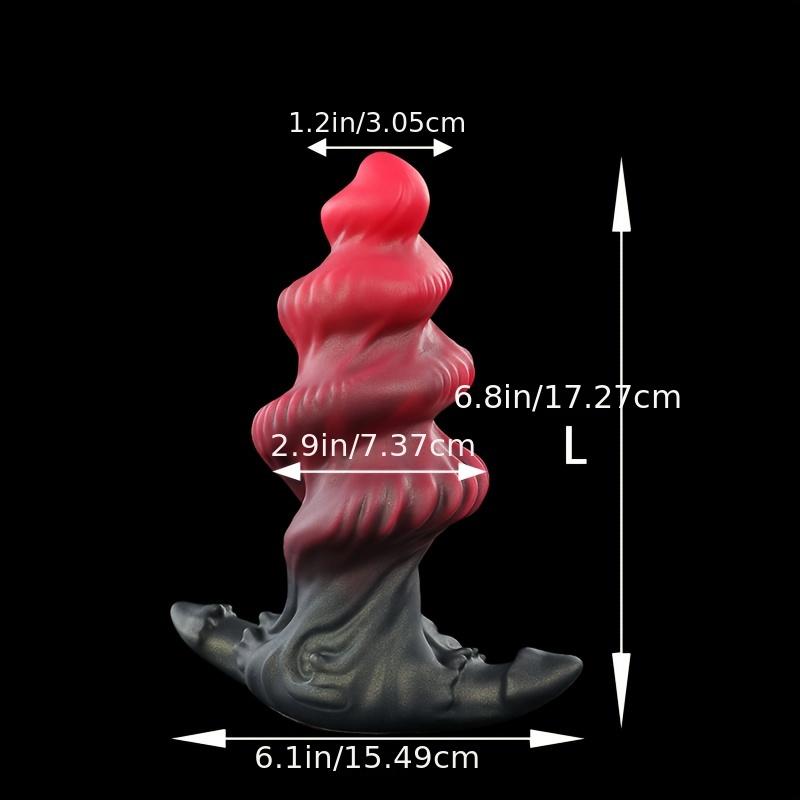 Wearable Silicone Plug, Spiral Texture Design, Soft Liquid Silicone, Flexible Comfortable Fit, Premium Collection, Discreet Packaging