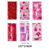 Plastic Valentine's Day Tablecloth Waterproof Table Cover New Disposable Tablecloths  Wedding