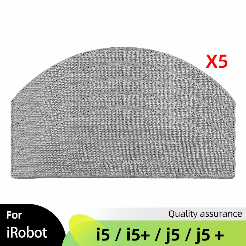 Fit For iRobot Roomba Combo J5, J5+ Plus, I5, I5+ Plus Replacement Spare Parts Roller Side Brush Mop Pads Hepa Filter Dust Bag