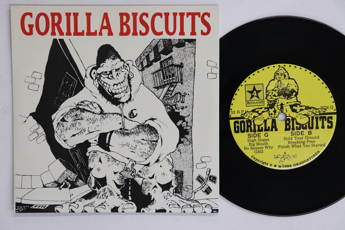 7-дюймовая пластинка GORILLA BISCUITS Gorilla Biscuits REVELATION4 REVELATION RECO 2011 США Рок Б/у