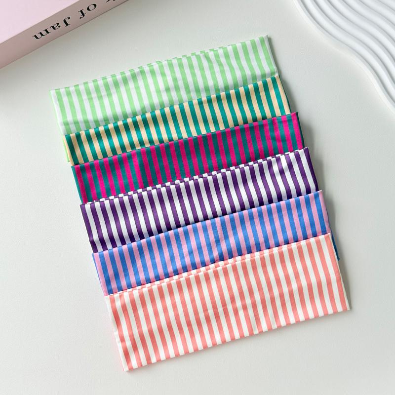 Stylish Women's Hair Bands Sweet Striped American Stretch for Sports Travel Fitness