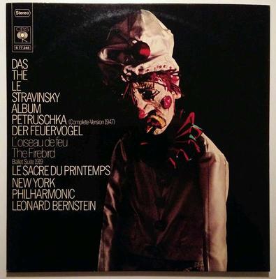 LP Record IGOR STRAVINSKY NEW YORK PHILHARMO  Das  The  Le Stravinsky Album Pe S77245 CBS 1969 Germany Classical Used