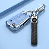 Fashion Plating Silver Edg Car Key Case Cover For Vw Volkswagen Golf 7 Mk7 Tiguan Mk2 Skoda Octavia Kodiaq Karoq Seat Ateca Leon