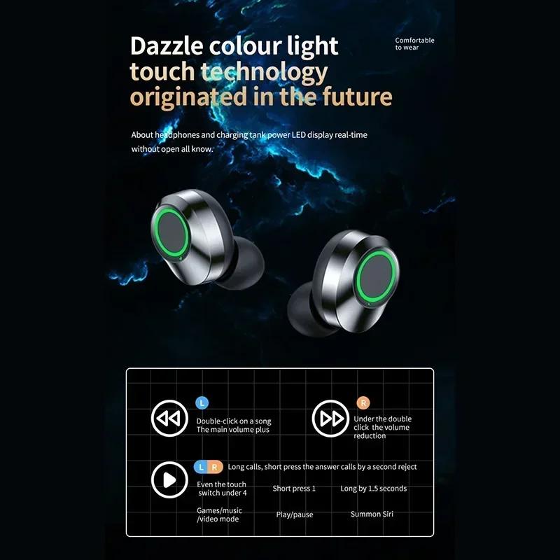 Xiaomi NEW TWS Wireless Bluetooth Headset with Mic Earbuds Charger Box LED Fone Bluetooth Earphones Wireless Headphones