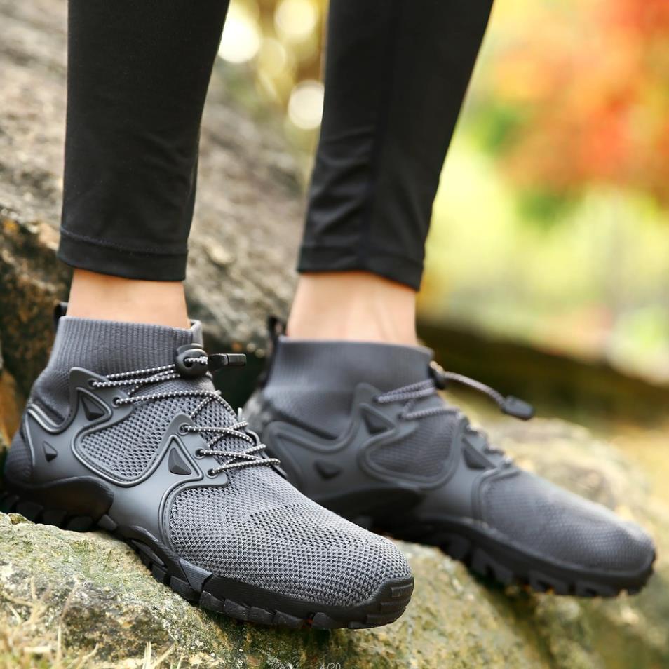 36-47 Unisex móda Outdoorová turistická obuv Lehká létající tkaná prodyšná plážová obuv Potápěčská obuv