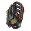 ZETT Pro Status SE B Size 8 Outfielder's Glove, Black/Oak (1936), (BRGB815SG)