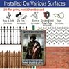 2D Flat Classic Retro Aluminum Plaque - Celebrating Courageous Veterans with Distinctive Design, Sturdy Metal Composition, Ideal Present for