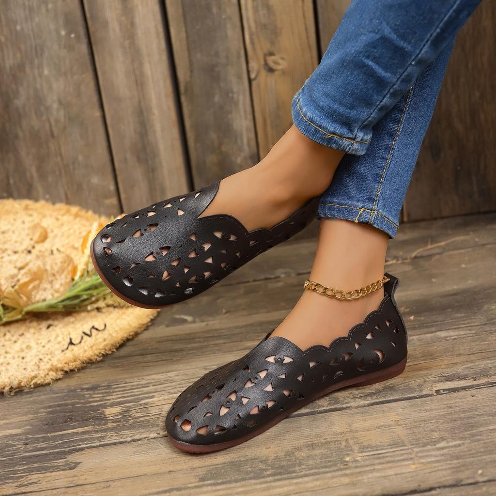 Women's Casual Sandals Comfortable Toe Post Beach Walking Shoes for Summer Spring Outfits 2PCS