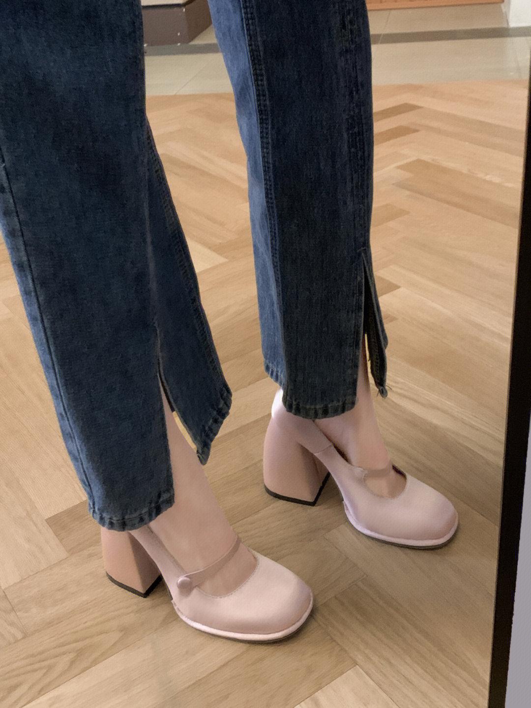 Модные туфли Мэри Джейн Лолита Женские туфли на блочном каблуке Дизайнерские элегантные повседневные милые туфли Модные сексуальные туфли с круглым носком для вечеринок Розовые каблуки 36 6819₽