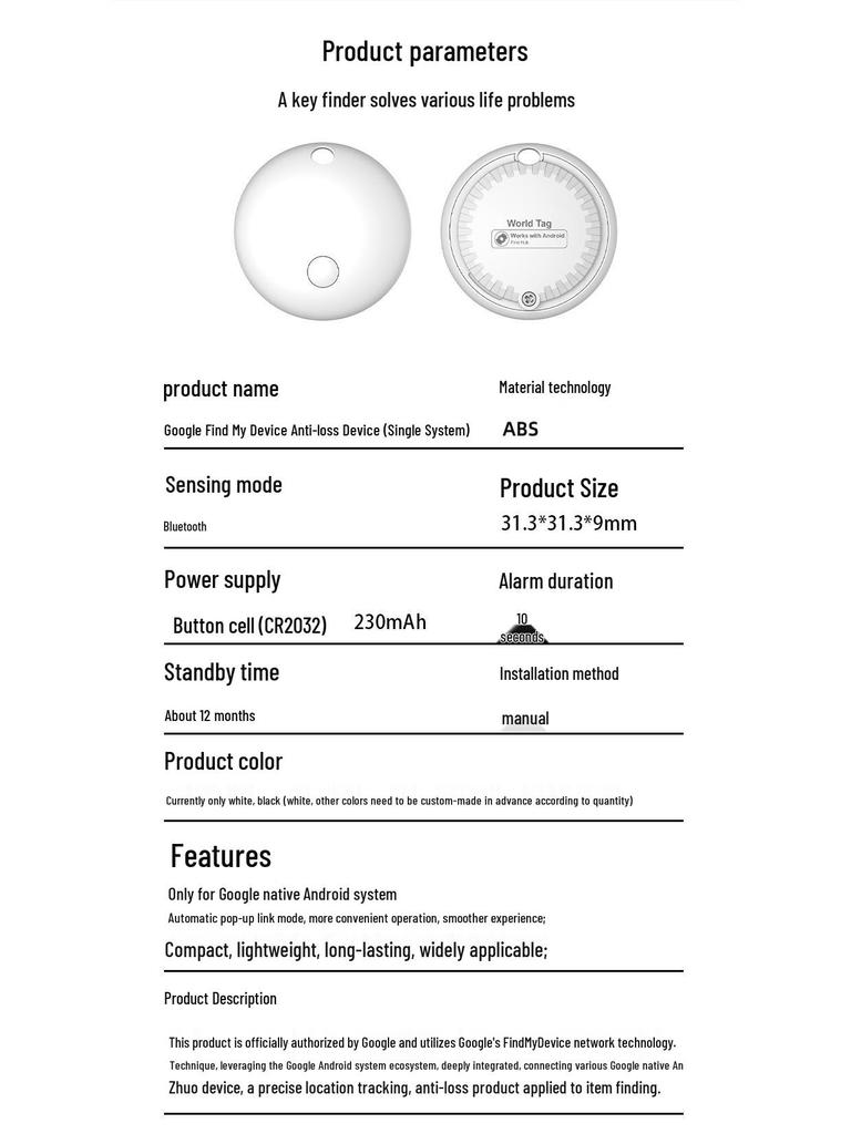Smart Global Locator for Apple Devices: Anti-Lost Tracker for Elders, Kids, and Pets