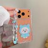 Adorable Bear Blue Raincoat iPhone 17/16 Pro Max/15/14 Case – New Style for Women