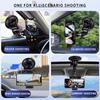 9CM Car Suction Cup Phone Holder, Suction Cup Camera Car Mount for GoPro Hero 13 12 Insta360 DJI Osmo Action 5 Pro 4 Accessories