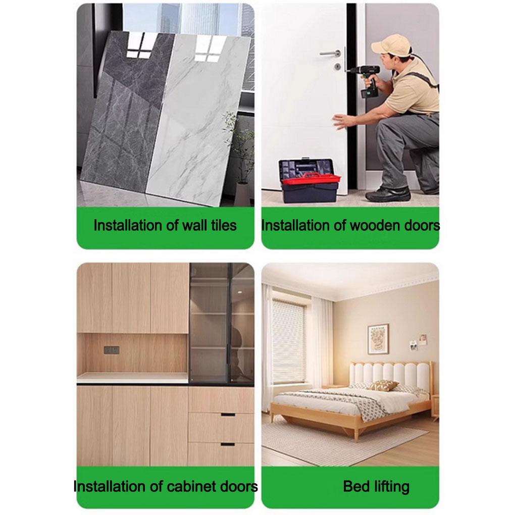 Konstrukce z nerezové oceli Zvedák dveří pro zpracování dřeva Zvedací sada Zajišťující přesnost